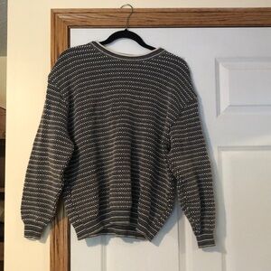 Vintage 90s Striped Sweater - Size Large- LAST CALL